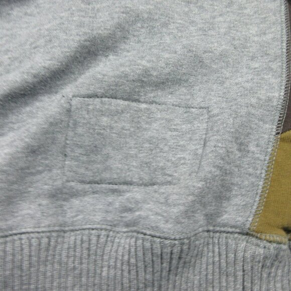 Jordan mens heathered gray Argyle lined crew sweater XL 397341 091 - Picture 14 of 15